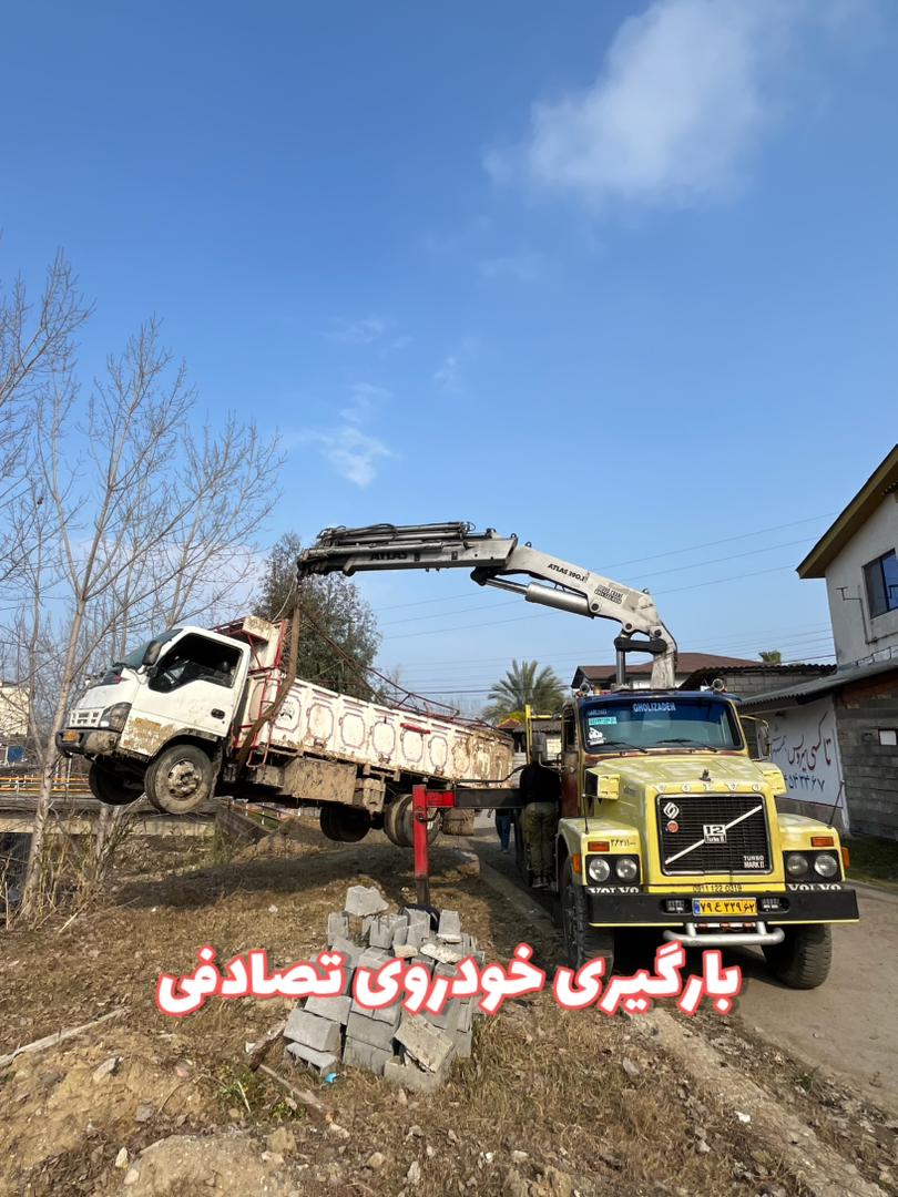 معرفی جرثقیل، لیفتراک و خودروبر قلیزاده در نور مازندران